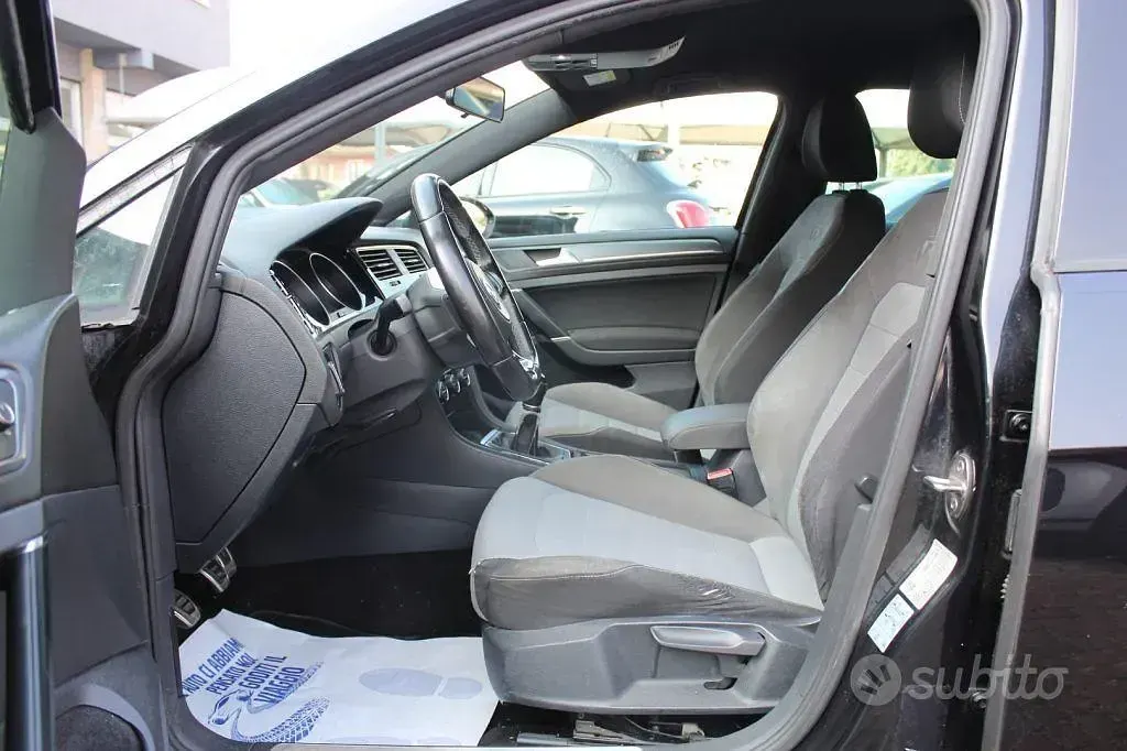 Usata VW Golf VII Edition 110 CV (80 kW) 2016 Nero Berlina