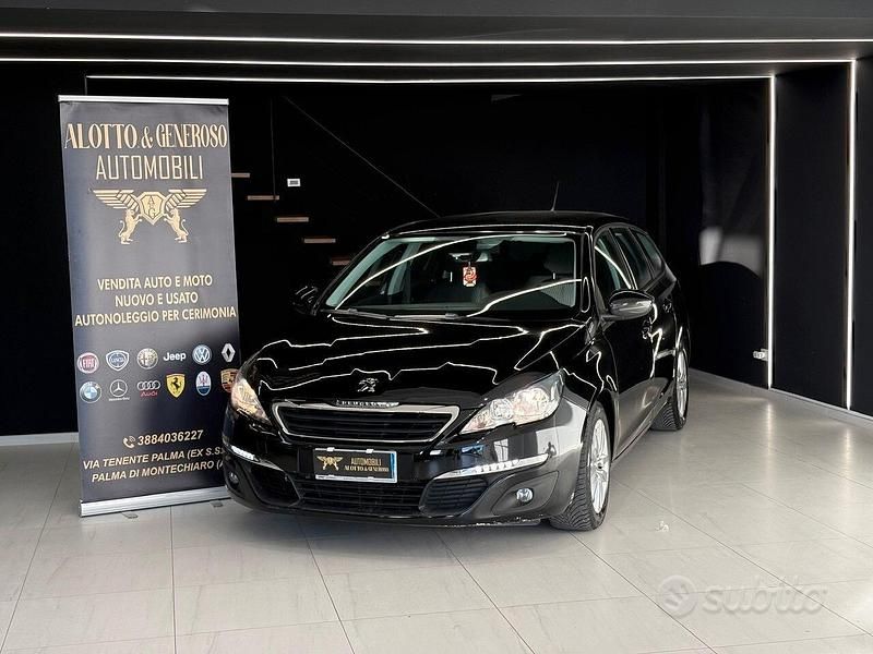 Usata Peugeot 308 S 120 CV (88 kW) 2017 Nero Station wagon