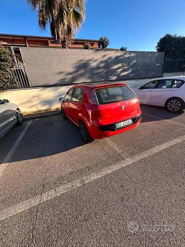 Usata Fiat Punto Evo 75 CV (55 kW) 2010 Rosso Utilitaria