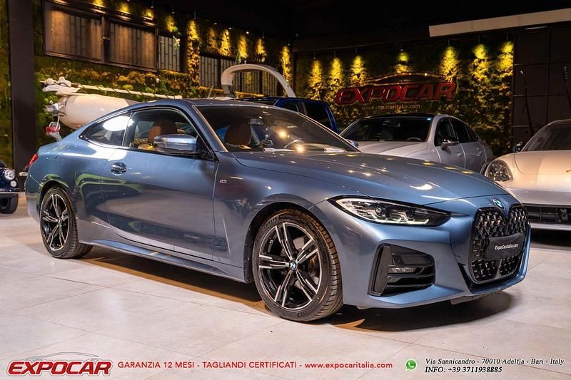 Usata BMW 420 M Sport 190 CV (139 kW) 2021 Blu Coupé