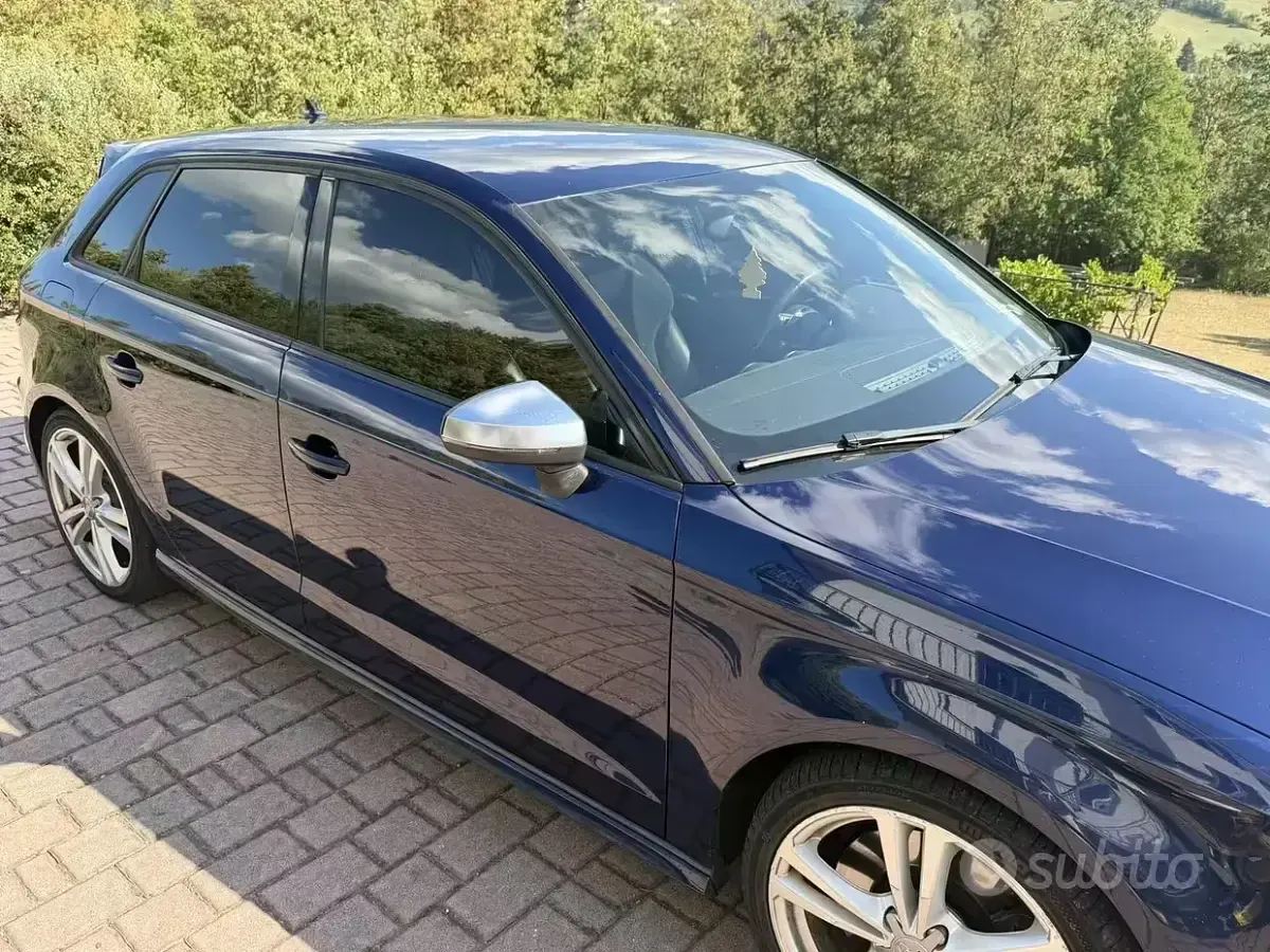 Usata Audi S3 300 CV (220 kW) 2013 Bluazzurro Berlina