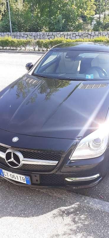 Usata Mercedes SLK200 184 CV (135 kW) 2011 Nero Cabrio