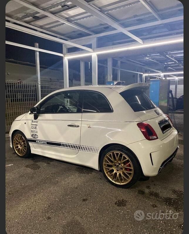 Usata Abarth 500 220 CV (161 kW) 2008 Bianco Utilitaria