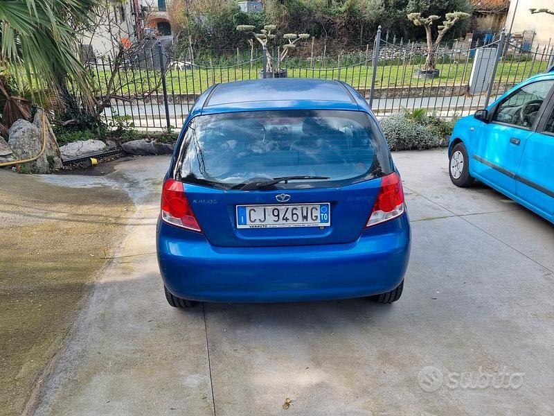 Usata Chevrolet Kalos SX 72 CV (52 kW) 2004 Blu Berlina