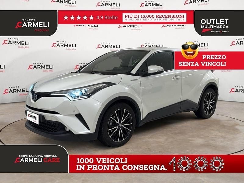 Usata Toyota C-HR Lounge 122 CV (89 kW) 2018 Bianco SUV