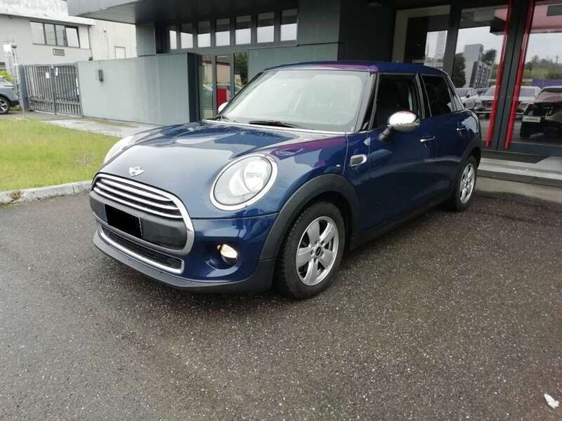 Usata Mini One D 95 CV (69 kW) 2015 Blu/azzurro Utilitaria
