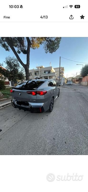 Usata BMW X2 M Sport 150 CV (110 kW) 2024 Grigio SUV