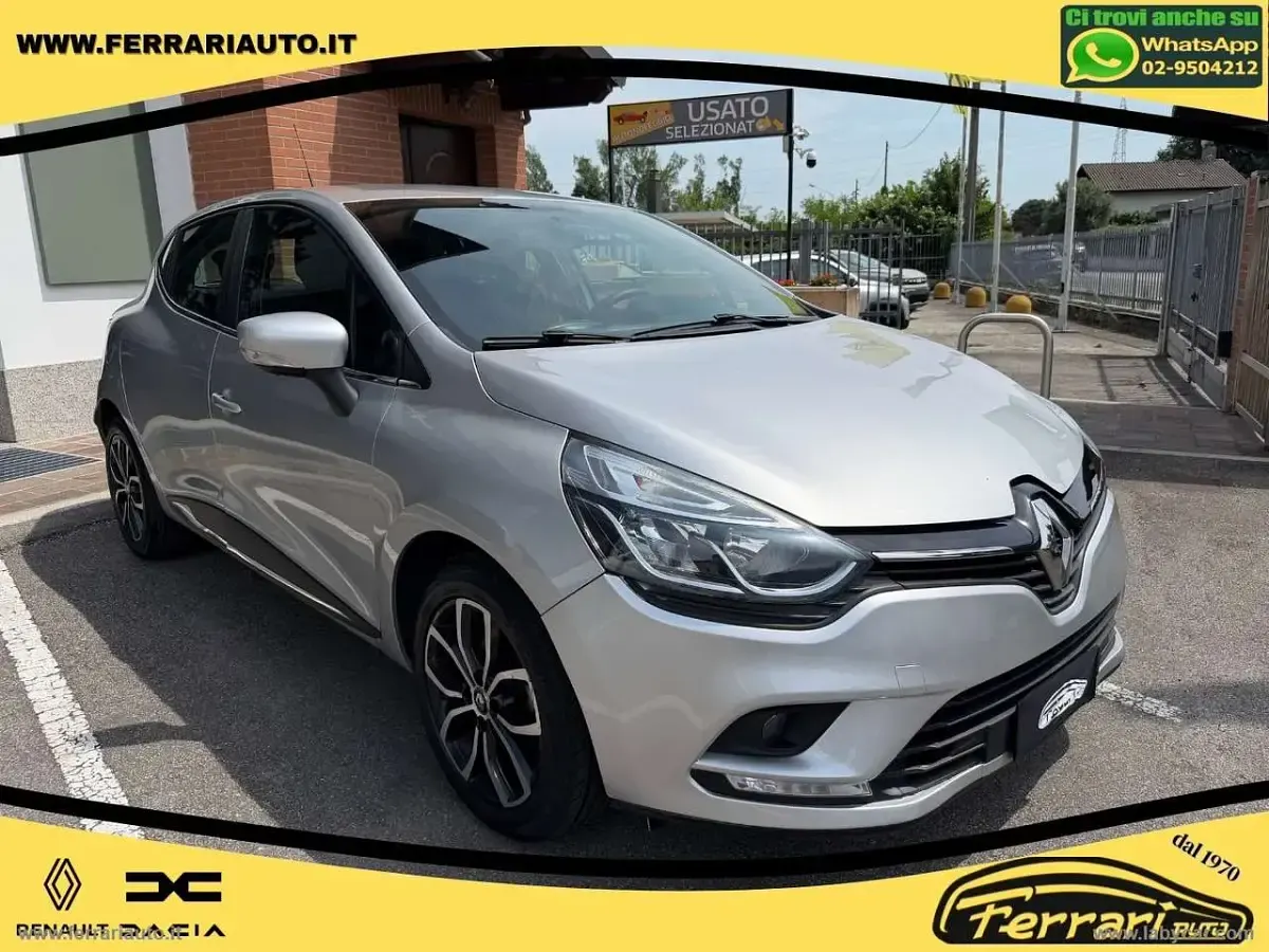 Usata Renault Clio IV Zen 90 CV (66 kW) 2018 Grigio Berlina