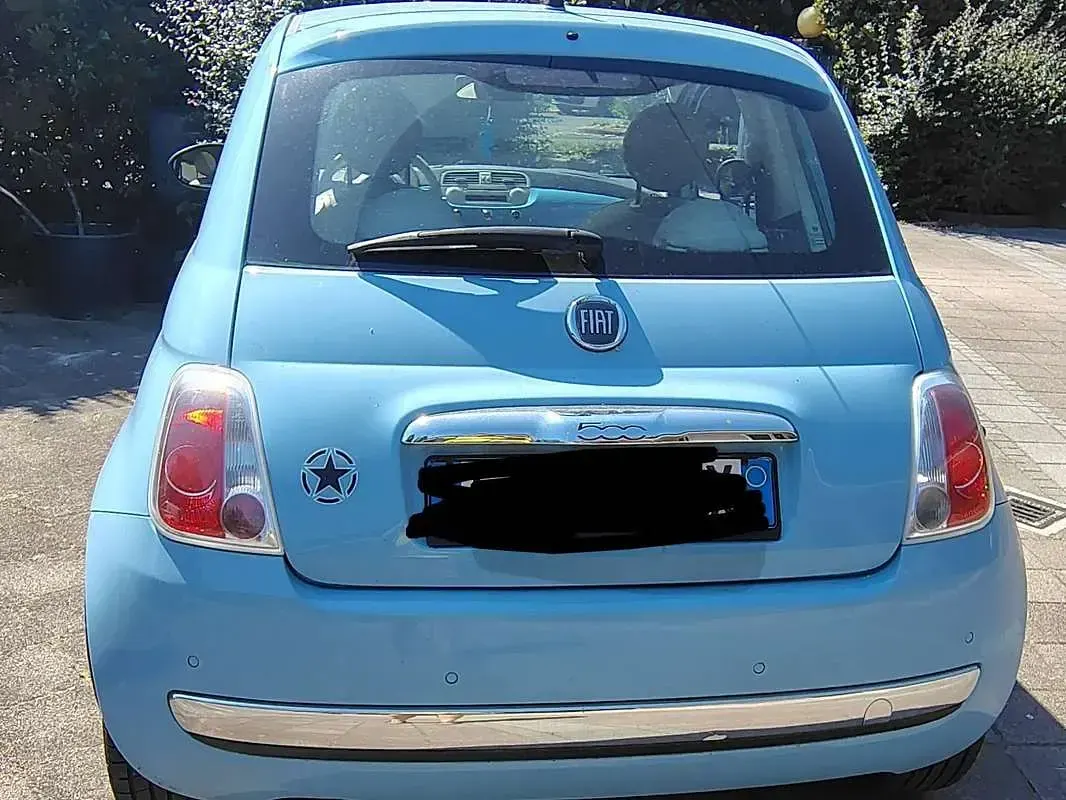Usata Fiat 500 Pop 86 CV (63 kW) 2010 Blu/azzurro Utilitaria