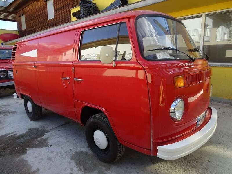 Usata VW T2 69 CV (50 kW) 1977 Rosso Furgone