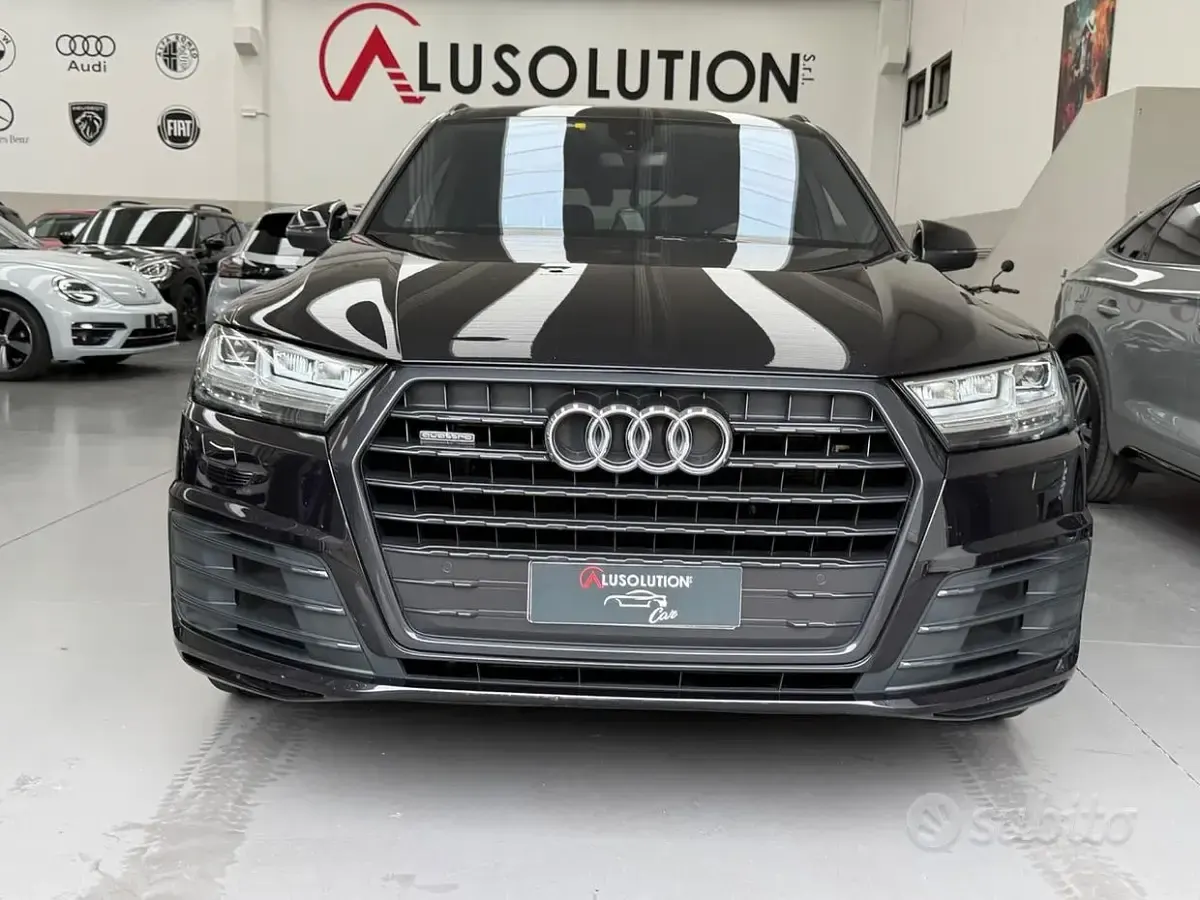 Usata Audi Q7 S-Line 272 CV (200 kW) 2017 Nero SUV