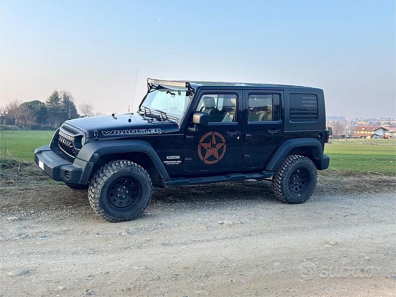 Usata Jeep Wrangler 2007 Nero SUV