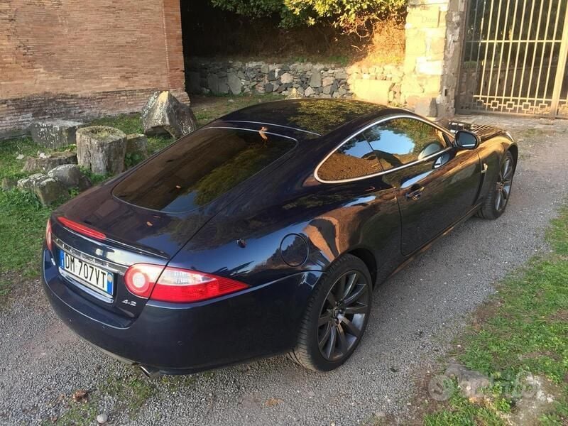 Usata Jaguar XK 298 CV (219 kW) 2007 Blu Coupé