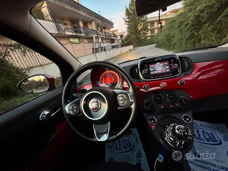 Usata Fiat 500 69 CV (50 kW) 2019 Nero Utilitaria
