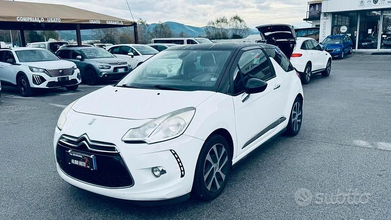 Usata Citroën DS3 82 CV (60 kW) 2013 Bianco Coupé