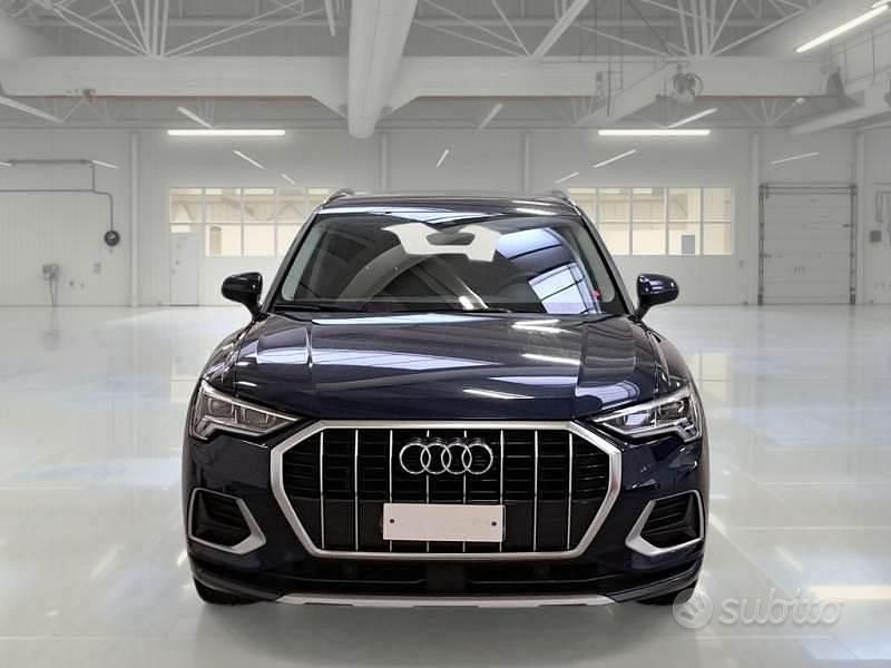 Usata Audi Q3 Advanced 150 CV (110 kW) 2020 Blu SUV