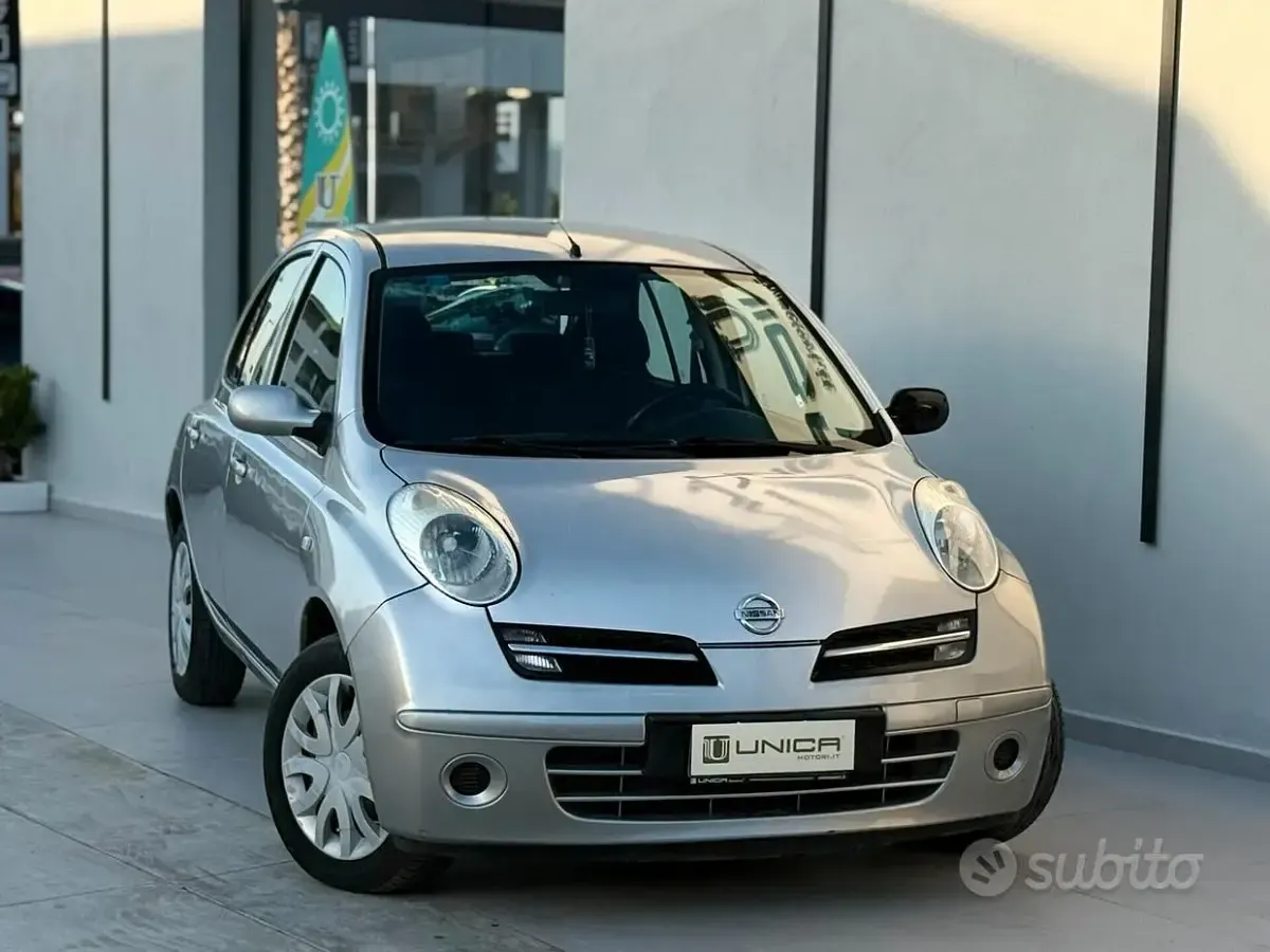 Usata Nissan Micra 86 CV (63 kW) 2008 Grigio Berlina