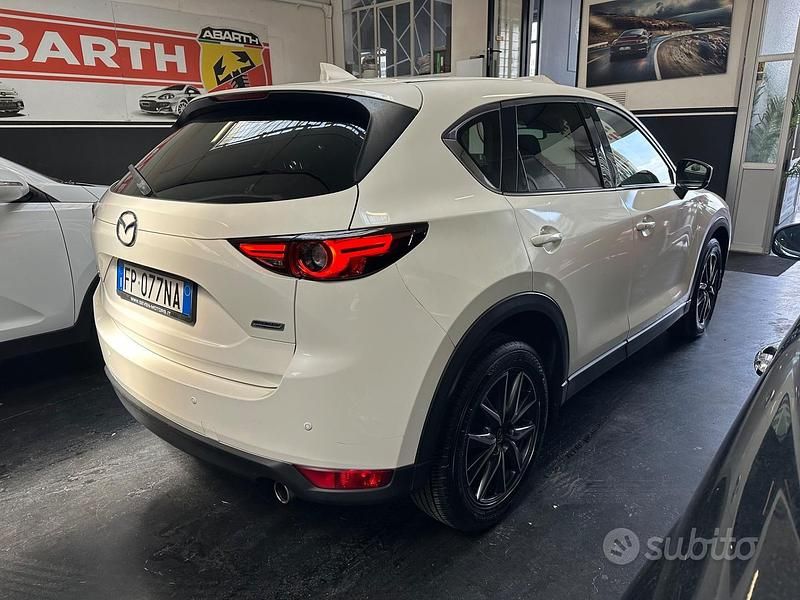 Usata Mazda CX-5 Exceed 150 CV (110 kW) 2018 Bianco SUV