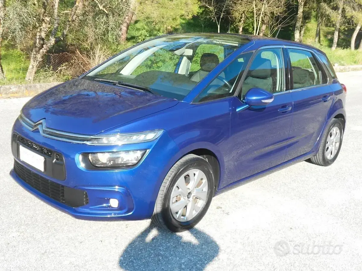 Usata Citroën C4 Picasso 99 CV (72 kW) 2017 Blu Monovolume