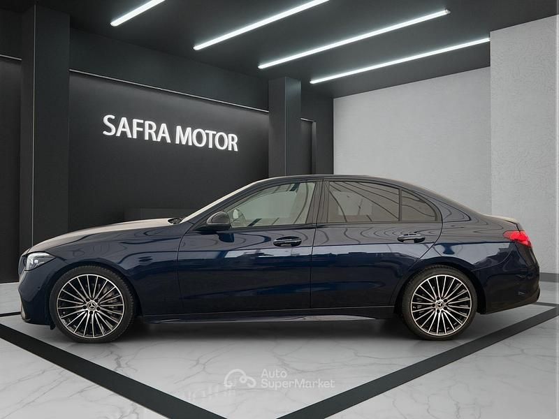 Usata Mercedes C220 Premium 200 CV (147 kW) 2022 Blu/azzurro Berlina