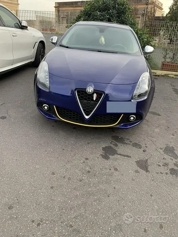 Usata Alfa Romeo Giulietta 120 CV (88 kW) 2017 Blu Utilitaria