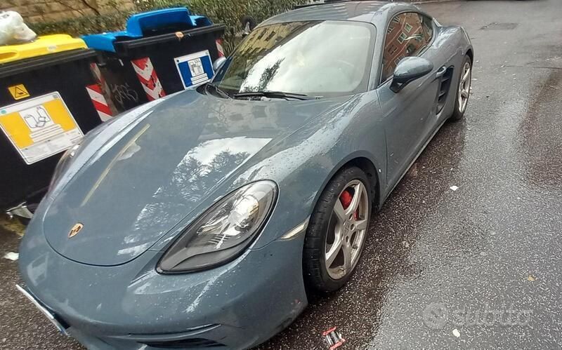 Usata Porsche Cayman 2017 Grigio Coupé