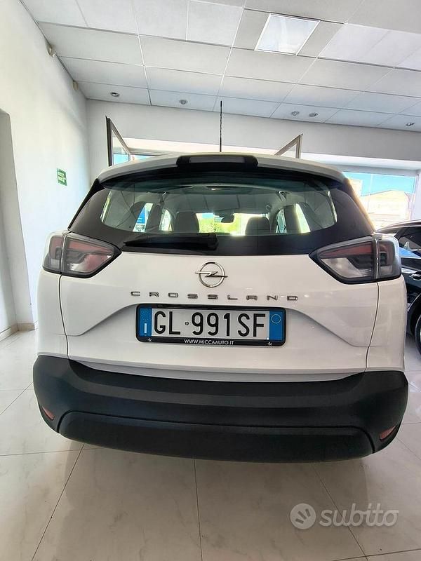 Usata Opel Crossland X Edition 83 CV (61 kW) 2022 Bianco SUV
