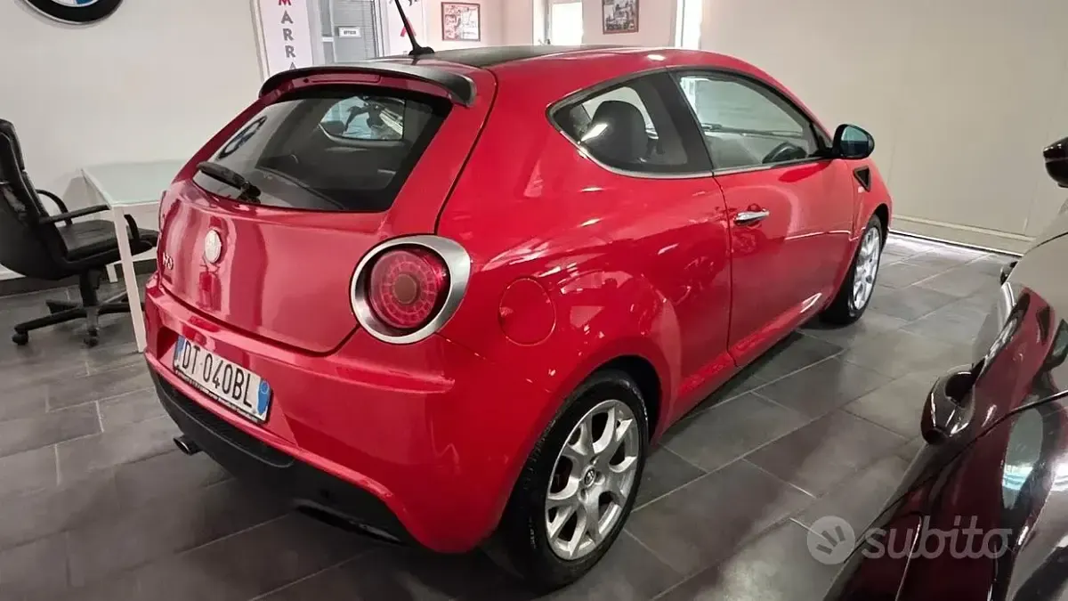 Usata Alfa Romeo MiTo Distinctive 79 CV (58 kW) 2009 Rosso Utilitaria