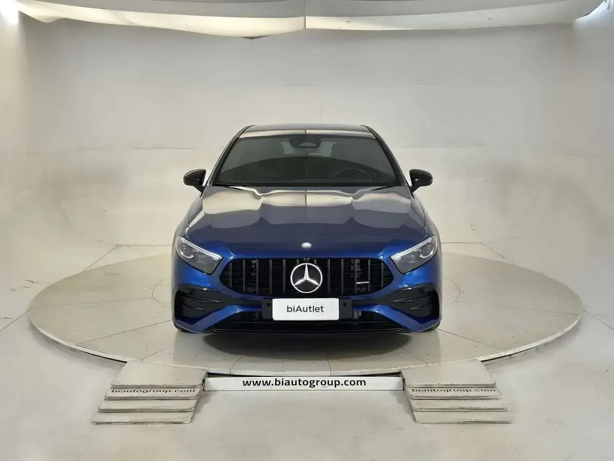 Usata Mercedes A35 AMG Advanced Plus 306 CV (225 kW) 2024 Blu/azzurro Berlina