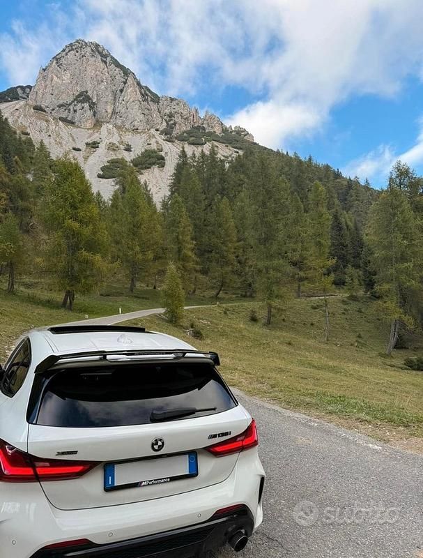 Usata BMW M135 Comfort Edition 344 CV (253 kW) 2019 Bianco Utilitaria