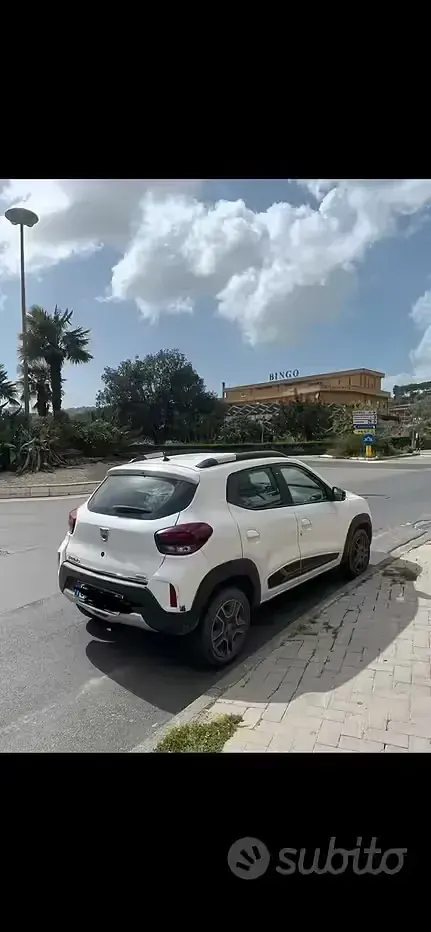 Usata Dacia Spring 18 kW (25 CV) 2021 Bianco Utilitaria