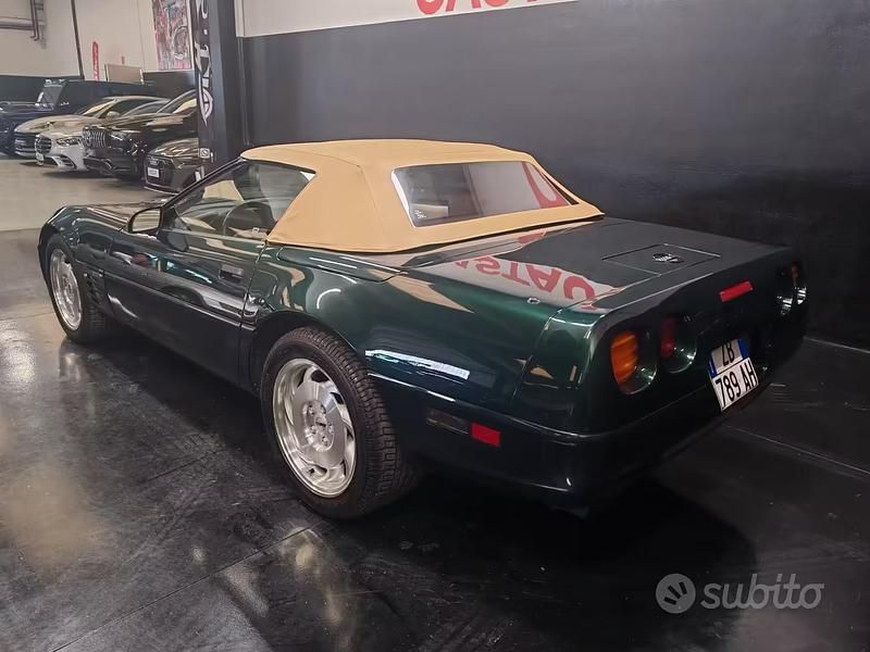 Usata Corvette C4 1993 Verde Cabrio