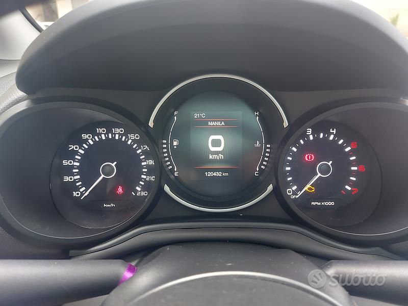 Usata Fiat 500L 120 CV (88 kW) 2017 Grigio Monovolume