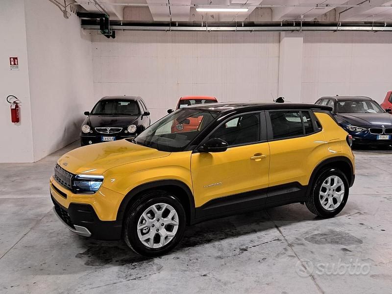 Usata Jeep Avenger Altitude 101 CV (74 kW) 2024 Giallo SUV