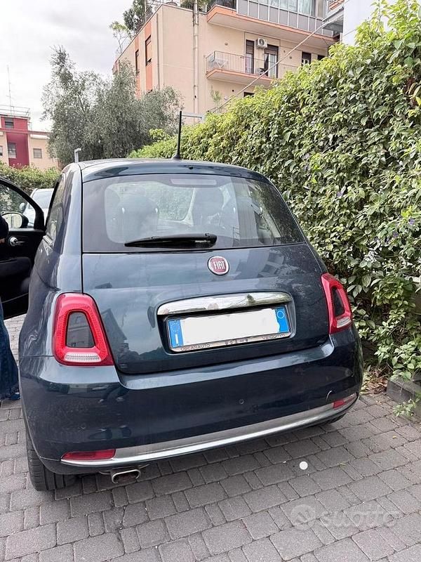 Usata Fiat 500 Lounge 69 CV (50 kW) 2020 Blu Utilitaria