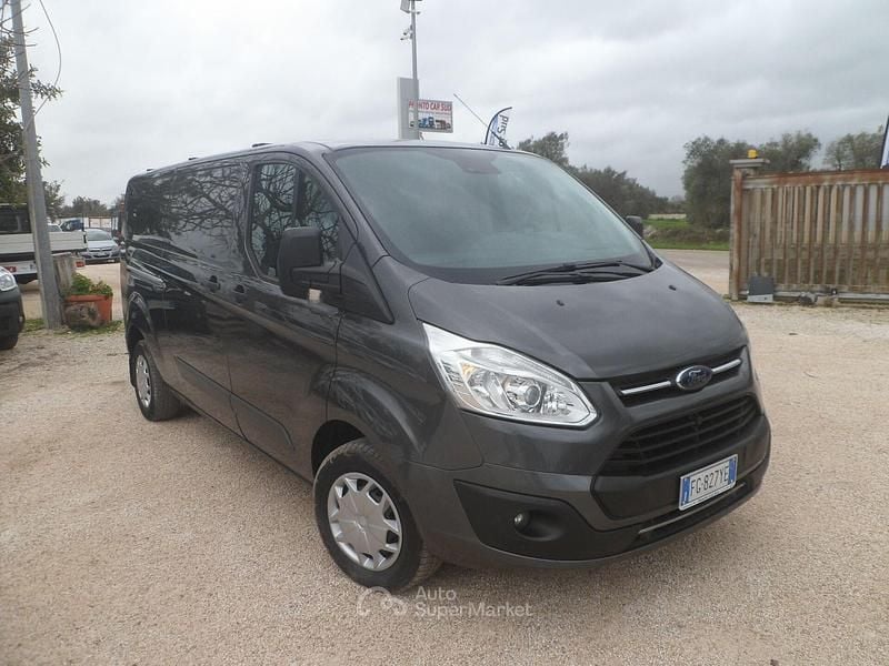 Usata Ford Transit Custom 131 CV (96 kW) 2018 Grigio Furgone