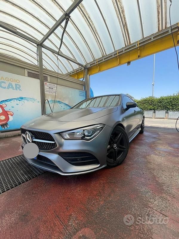 Usata Mercedes CLA200 Prestige 2021 Grigio Coupé