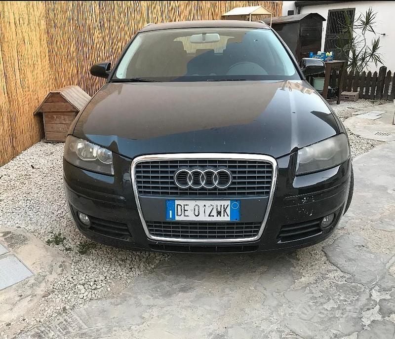 Usata Audi A3 2006 Nero Utilitaria