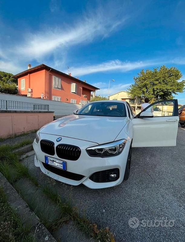 Usata BMW 116 M Sport 2019 Bianco Utilitaria