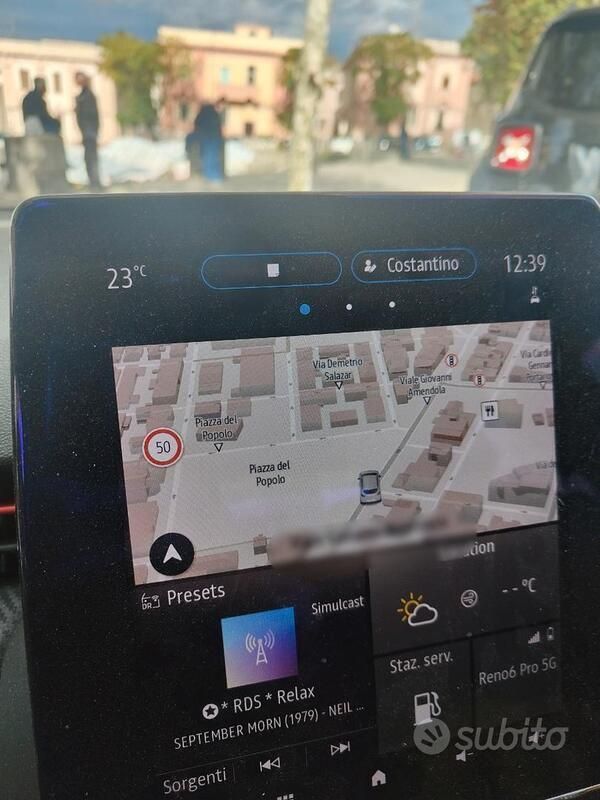 Usata Renault Clio IV 116 CV (85 kW) 2019 Blu Berlina