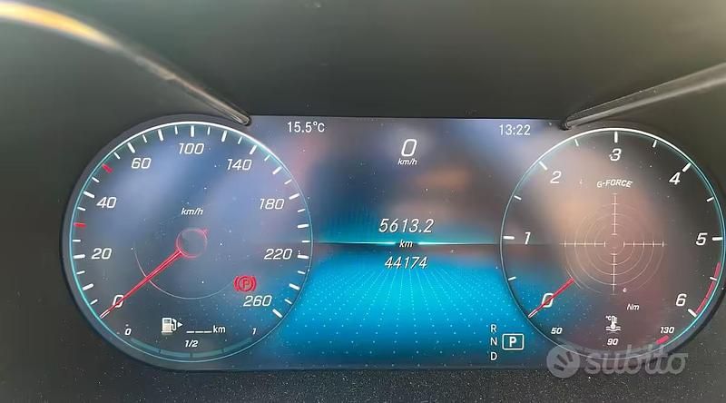 Usata Mercedes C220 194 CV (142 kW) 2019 Grigio Cabrio