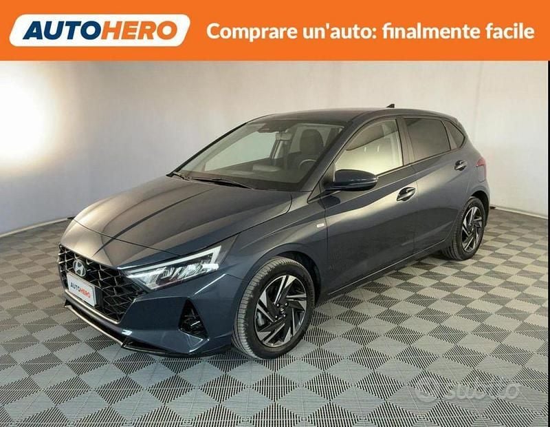 Usata Hyundai i20 101 CV (74 kW) 2023 Blu Utilitaria