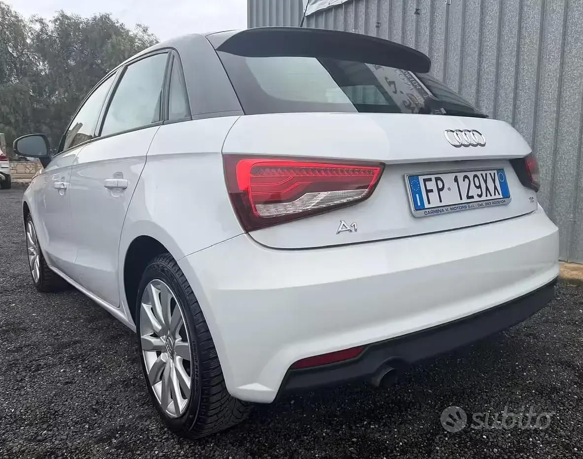 Usata Audi A1 116 CV (85 kW) 2018 Bianco Berlina