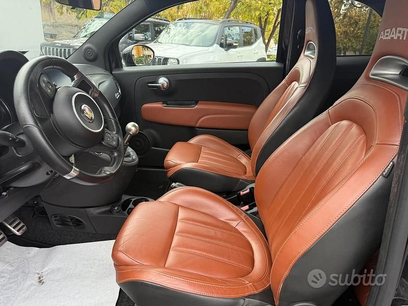 Usata Abarth 595 145 CV (106 kW) 2016 Bianco Utilitaria