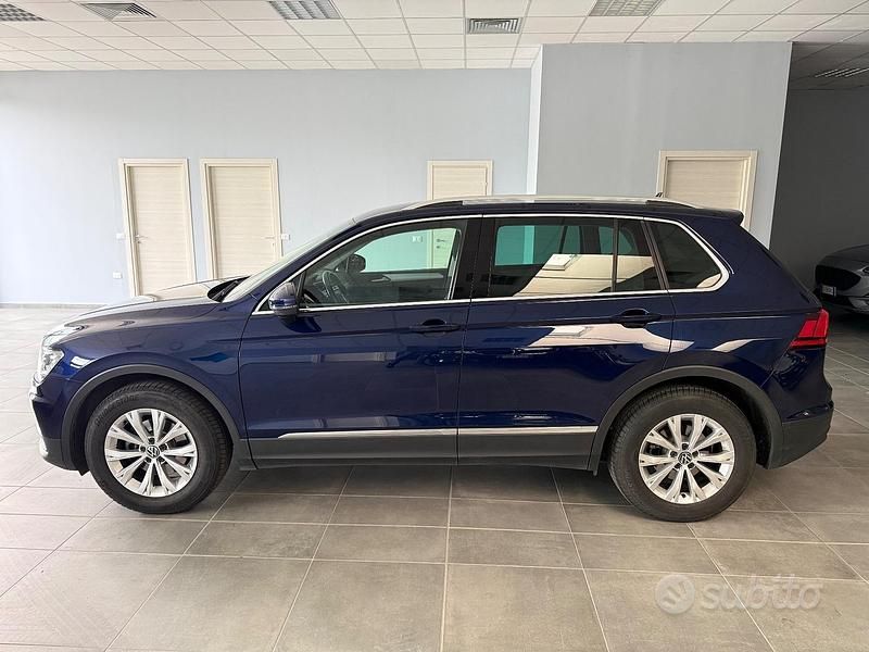 Usata VW Tiguan Advance 150 CV (110 kW) 2020 Blu/azzurro SUV