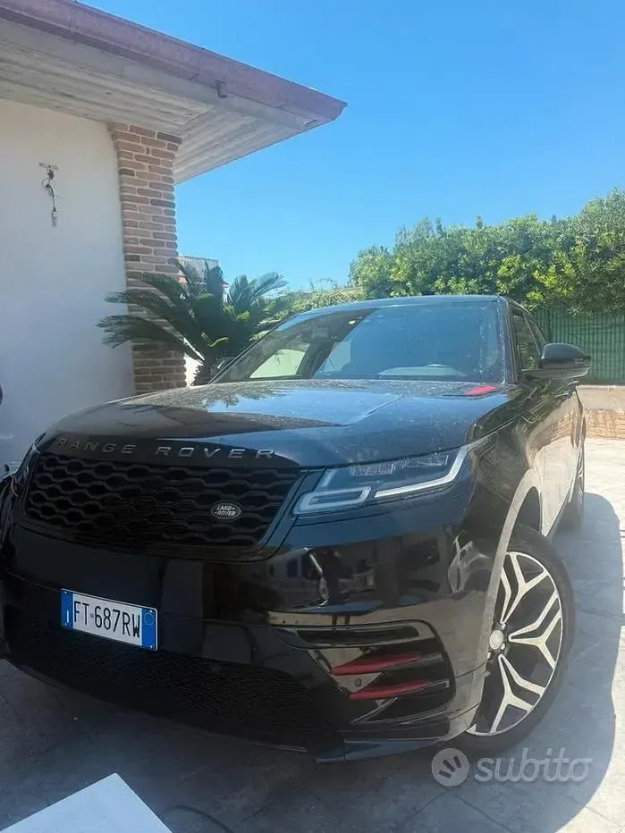Usata Land Rover Range Rover Velar R-Dynamic 241 CV (177 kW) 2019 Nero SUV