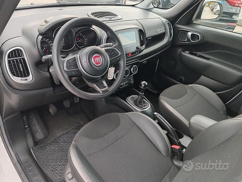 Usata Fiat 500L Cross 95 CV (69 kW) 2018 Bianco Monovolume