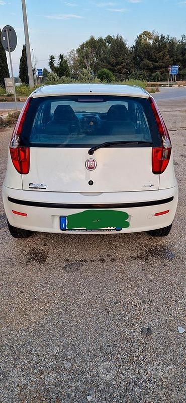 Usata Fiat Punto Classica 69 CV (50 kW) 2009 Bianco Utilitaria