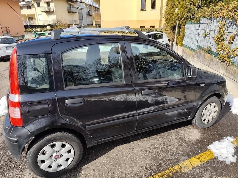 Usata Fiat Panda 69 CV (50 kW) 2011 Nero Utilitaria
