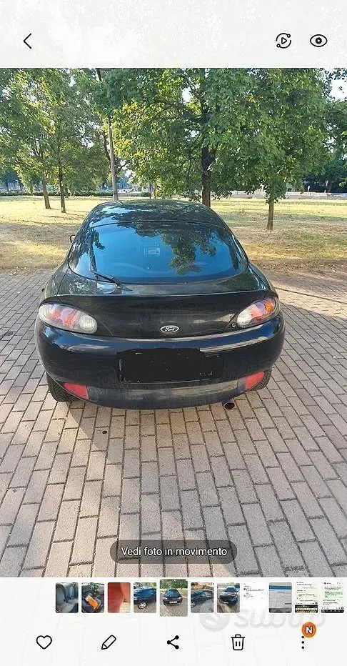 Usata Ford Puma 125 CV (91 kW) 1999 Nero Coupé